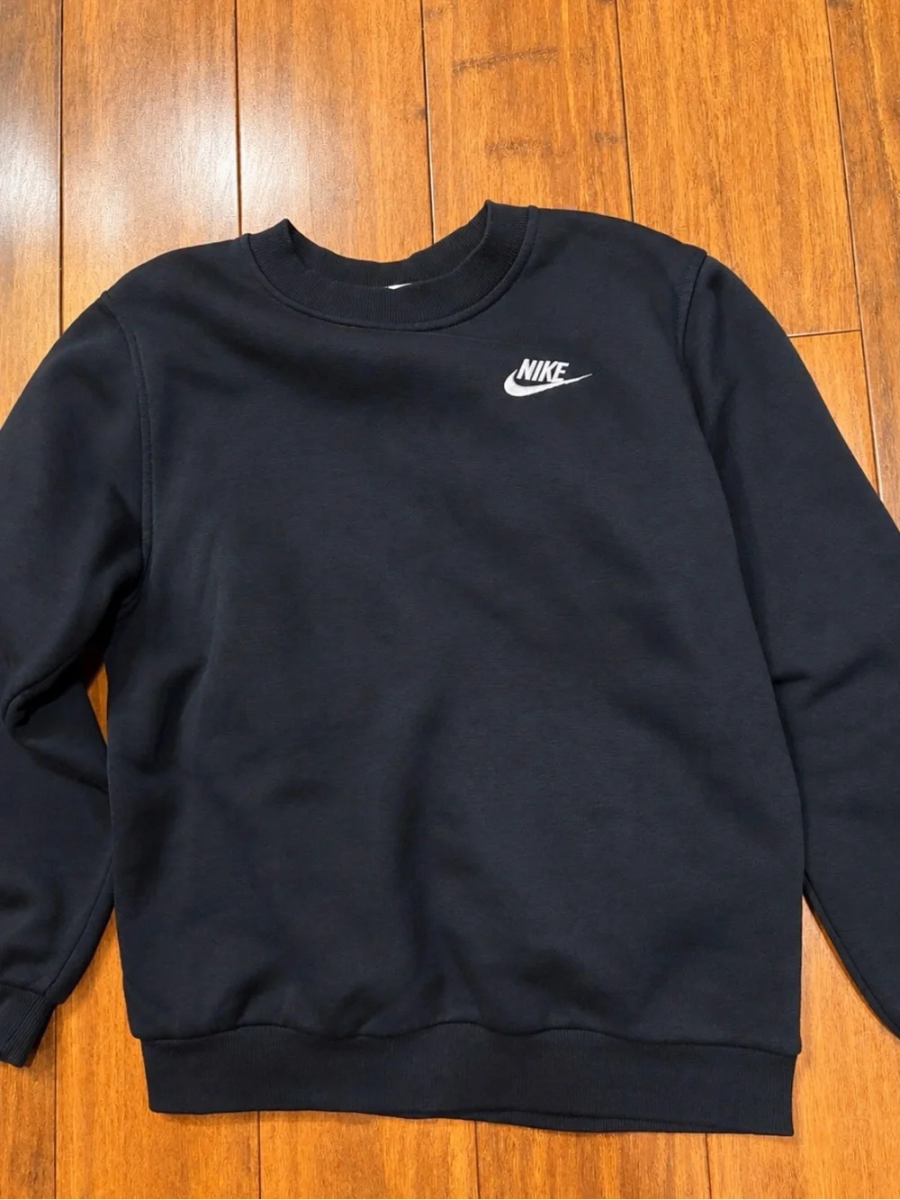 Nike black crewneck